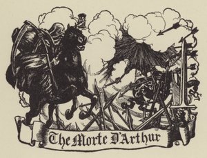 Morte DArthur tekijältä Dora Curtis