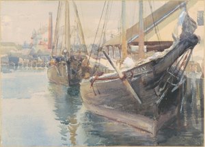 Laivat satamassa tekijältä Dora Louise Murdoch