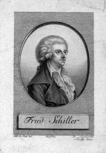 Friedrich von Schillerin muotokuva 1759-1805 tekijältä Dora Stock