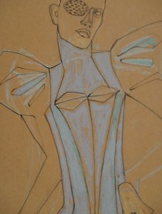 Avantgarde-muotihahmo tekijältä Doris Schmitz