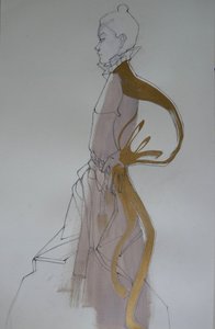 Elegantti kultainen muoti