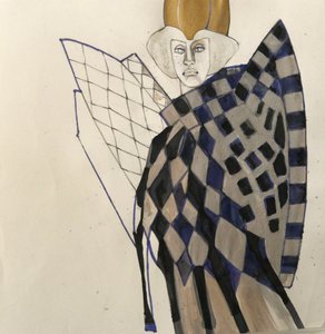 Harlequin Regal -muotokuva tekijältä Doris Schmitz