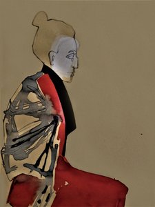 Rauhallinen kimono-muotokuva tekijältä Doris Schmitz