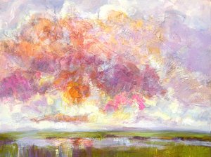 Marsh Sunset Glow tekijältä Dorothy Fagan