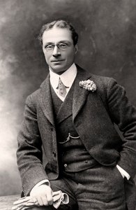 Huntley Wright 1869-1941, englantilainen näyttelijä, 1900-luvun alku.