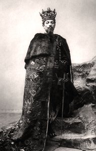 Lewis Waller 1860-1915, englantilainen näyttelijä ja teatterijohtaja, 1906.