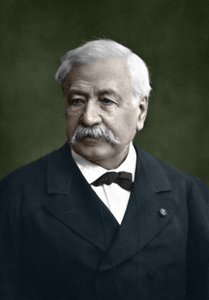 Muotokuva Ferdinand de Lessepsistä (1805 - 1894). Valokuva lohikäärmeestä. tekijältä Dragon