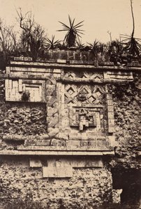 Uxmal, intialainen pohjareliefi, Nunnien palatsi (Uxmal, Bas Relief de l