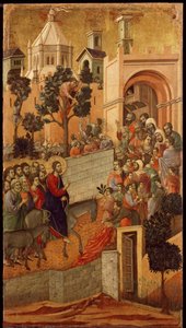 Suru: Pääsy Jerusalemiin tekijältä Duccio di Buoninsegna