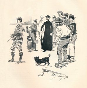 Knickerbockers Venetsiassa, 1893, 1894 tekijältä Dudley Hardy