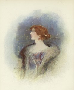 London Society Lady tekijältä Dudley Hardy