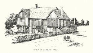 Brewer Street Farm (litografia) tekijältä Duncan Moul