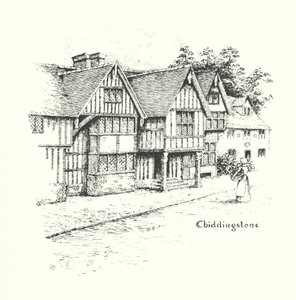 Chiddingstone (litografia) tekijältä Duncan Moul
