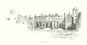 Cobham Hall (litografia) tekijältä Duncan Moul