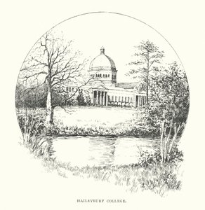 Haileybury College (litografia) tekijältä Duncan Moul