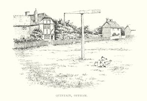 Quintain, Offham (litografia) tekijältä Duncan Moul