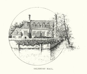 Salisbury Hall (litografia) tekijältä Duncan Moul