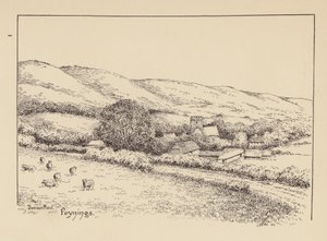 Sussex: Poynings (litografia) tekijältä Duncan Moul