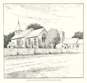 Willingale Spain ja Willingale Doe (litografia). tekijältä Duncan Moul