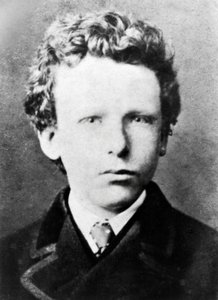 Vincent Van Gogh, noin 13-vuotias (m/w kuva)
