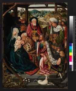 Kuninkaiden palvonta, 1520 tekijältä Dutch School
