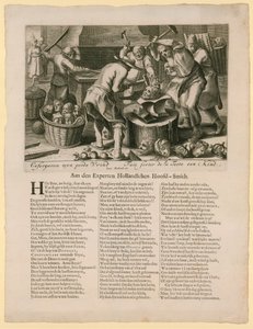 Ceforgeron myn goede vrind. Karikatyyri Englannin valtaistuimen perimisestä, 1688-89 tekijältä Dutch School