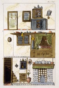 Kuvitus G Van Laarin Garden Gems -lehdestä, 1802 tekijältä Dutch School