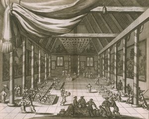 Keisarillinen palatsi, Peking, 1670 tekijältä Dutch School