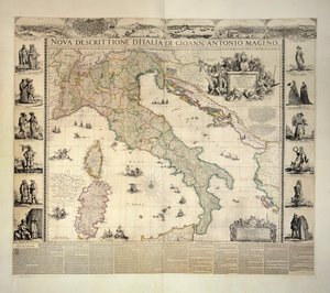 Italia, Klencke Atlas tekijältä Dutch School