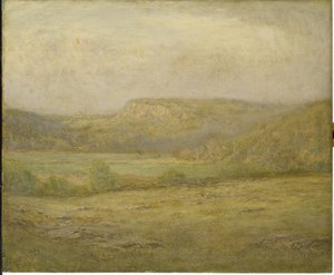 New England Hills, 1901 (öljy puulevylle)