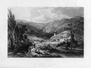 Öljymäki, Israel, 1841. tekijältä E Benjamin