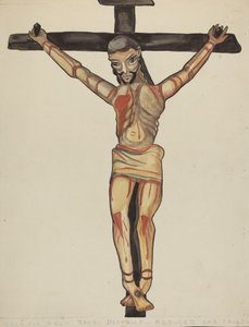 Krusifiksi, Taosin alueelta, 19351942.