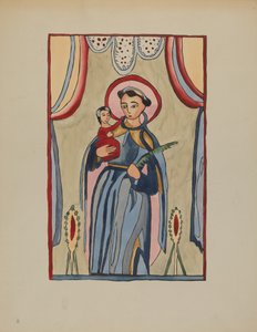 Paneeli Altar Piece of San Antoniosta, n. 1936.