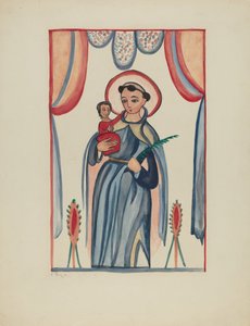Paneeli Altar Piece of San Antoniosta, n. 1936.