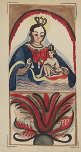 Retablo - Virgin & Child tekijältä E. Boyd