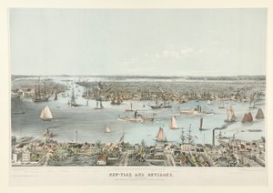 New Yorkista ja ympäristöstä Williamsburghista tekijältä E. Brown