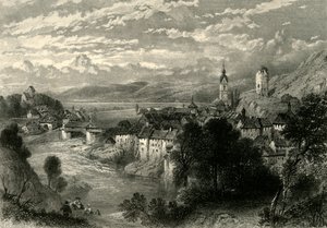 "Laufenburg", s. 1872. tekijältä E I Roberts