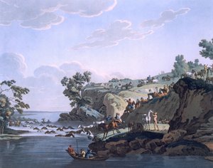 Hevoset ylittävät joen, 1812-13