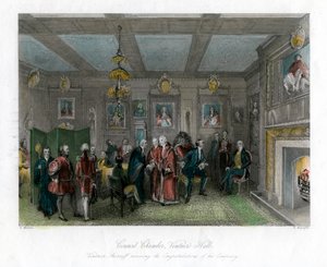 Valtuustohuone, Vintners Hall, Lontoon kaupunki. tekijältä E. Redclyffe