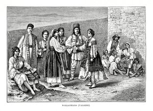 Wallachians, 1879. tekijältä Etienne Antoine Eugene Ronjat
