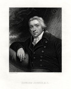 Edward Jenner, englantilainen maalaislääkäri, 1800-luku.