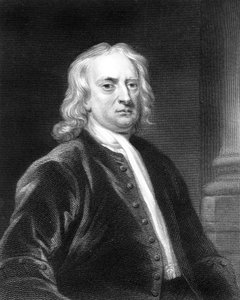 Isaac Newton, englantilainen matemaatikko, tähtitieteilijä ja fyysikko, 1818.