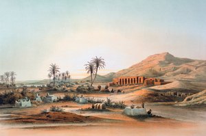 "Seti I:n temppeli Qurnassa", Egypti, 1800-luku