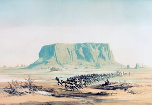 "Vista del mont Barkal", Sudan, 1842-1845 finlandès