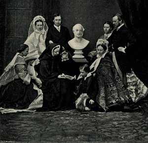 A Royal Family Group, 10. maaliskuuta 1863, c1897.
