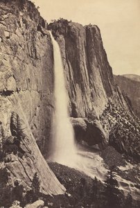 Yosemiten putoukset, 1868. tekijältä Eadweard Muybridge