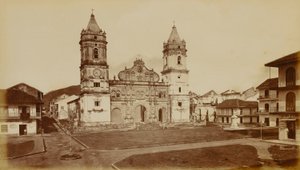 Katedraali, Panama tekijältä Eadweard Muybridge