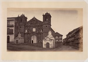 Mercedin kirkko, Panama tekijältä Eadweard Muybridge