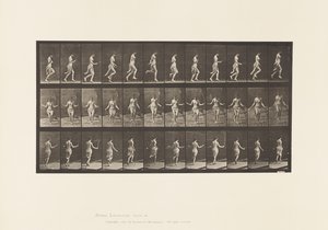 Levy 174. Juoksu ja hyppy hyppynarulla, 1885 tekijältä Eadweard Muybridge
