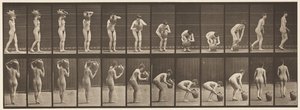 Levy 225. Vesipurkin irrottaminen olalta maahan tekijältä Eadweard Muybridge